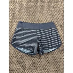 Rabbit Hopper 4" Running Shorts Medium Womens Striped